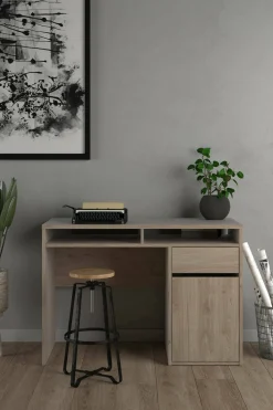 Scrivania Dvenera, 48x110 h77 cm,<Dmora Online