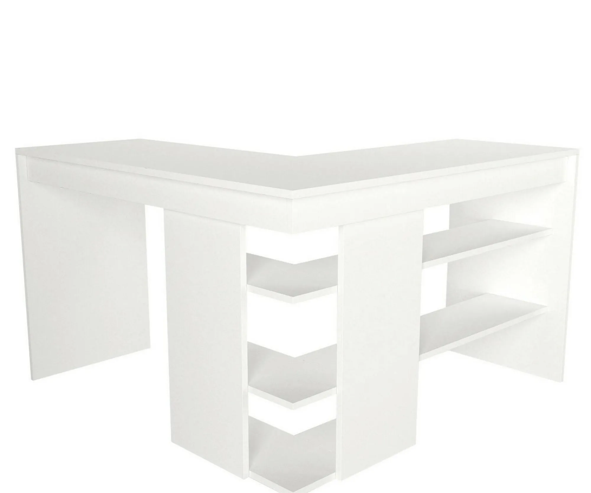 Scrivania Emiliana, 120x120h74 cm,<Dmora Discount