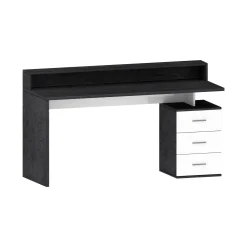Scrivania Flaminia, 160x60h90 cm, Bianco e<Dmora Best
