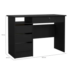 Scrivania Franklin, 49x109 h76 cm,<Dmora Flash Sale