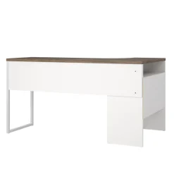 Scrivania Moire, 145x81 h77 cm, Bianco<Dmora Shop