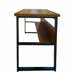 Scrivania Nausicaa, 55x139h74 cm, Nero e Rovere<Dmora Cheap