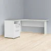 Scrivania Roslyn, 150x159 h75 cm,<Dmora Shop