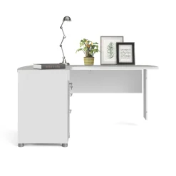 Scrivania Roslyn, 150x159 h75 cm,<Dmora Shop