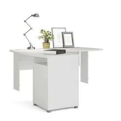 Scrivania Roslyn, 150x159 h75 cm,<Dmora Shop