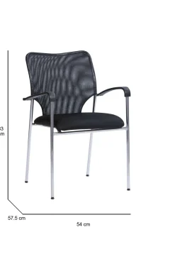 Sedia Balocco, 58x54h83 cm,<Dmora Flash Sale