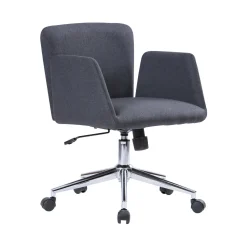 Sedia con ruote Assoro, 54x55h65/84 cm,<Dmora Store