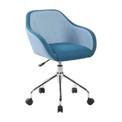 Sedia con ruote Bardello, 56x58h77/84 cm,<Dmora Best