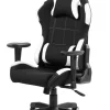 Sedia con ruote Daren, 57x72h124/134 cm, Nero e Bianco<Dmora Cheap