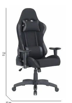 Sedia con ruote Daren, 57x72h124/134 cm,<Dmora Sale