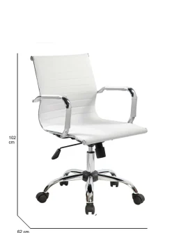 Sedia con ruote Dlemmen, , 62x54h92/102 cm<Dmora Flash Sale
