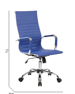 Sedia con ruote Dluis, , 63x54h106/116 cm<Dmora Flash Sale
