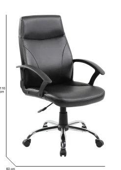 Sedia con ruote Triangolo, , 60x59h100/110 cm<Dmora Hot