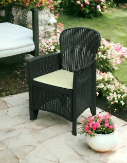 Sedia da esterno Amilton, 60x58h89 cm,<Dmora Store