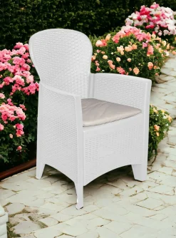 Sedia da esterno Amilton, 60x58h89 cm,<Dmora Hot
