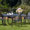Sedia da esterno Anacleto, 54x60h82 cm,<Dmora Store
