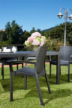 Sedia da esterno Anacleto, 54x60h82 cm,<Dmora Store