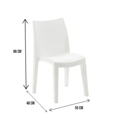 Sedia da esterno Ant, 48x55h86 cm,<Dmora Flash Sale