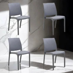 Sedia da esterno Tambora, 54x46 h80 cm,<Dmora Outlet