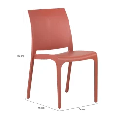 Sedia da esterno Tambora, 54x46 h80 cm,<Dmora Hot