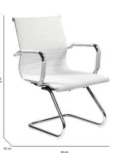 Sedia Dfusett, 62x54h89 cm,<Dmora Store