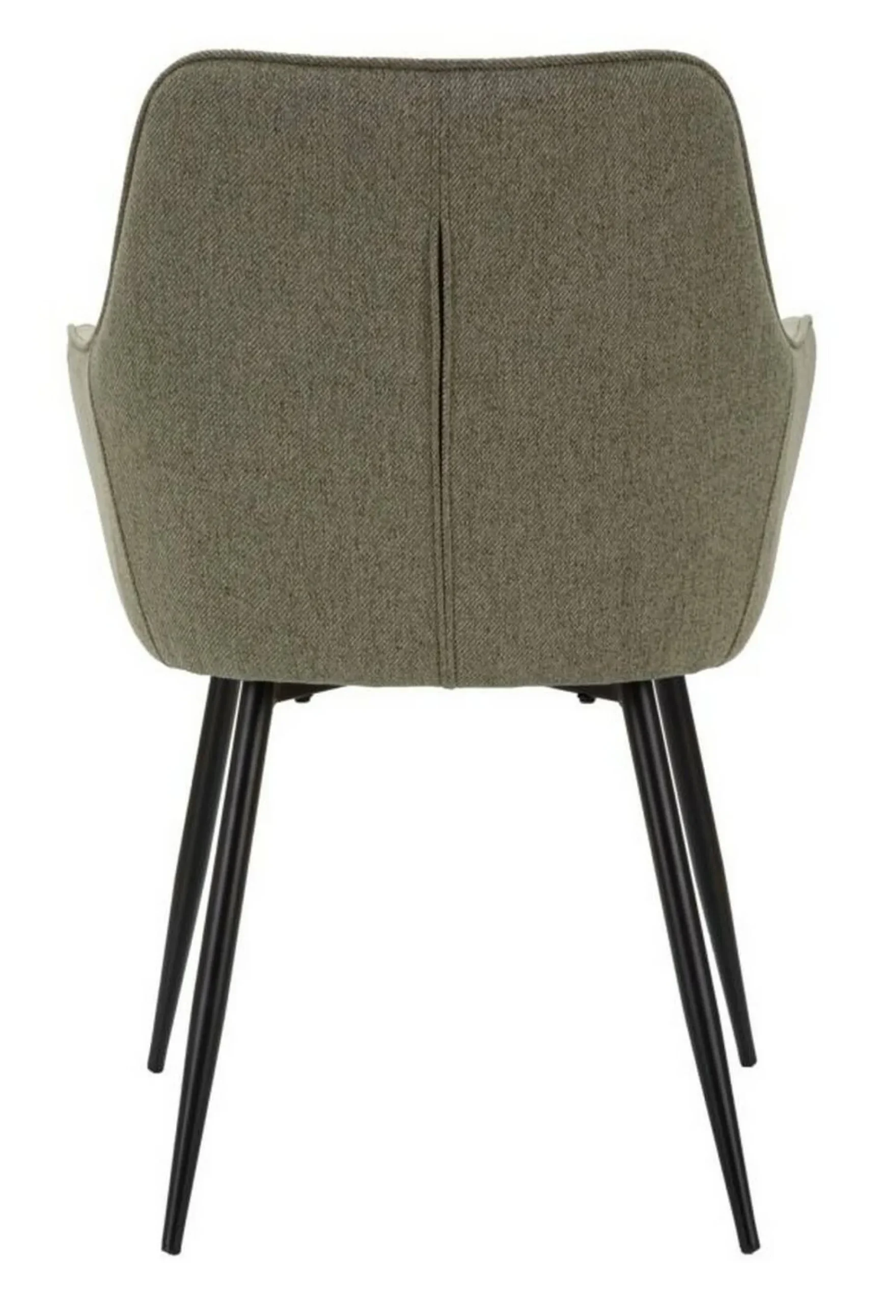Sedia Editor, 58x63 h86 cm, Nero e Verde<Dmora Online