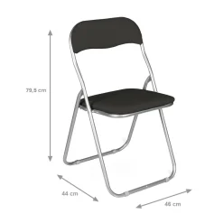 Sedia pieghevole Antenore, 43x47h80 cm,<Dmora Outlet