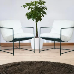 Set di 2 poltrone Appare, 61x67h75 cm,<Dmora Store