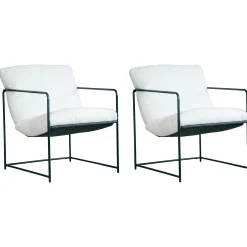 Set di 2 poltrone Appare, 61x67h75 cm,<Dmora Store