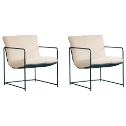 Set di 2 poltrone Appare, 61x67h75 cm,<Dmora Shop