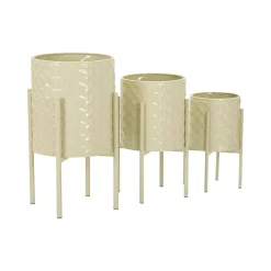 Set di 3 portavasi Cisterna, 36x36 h57 cm,<Dmora Best