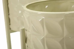 Set di 3 portavasi Cisterna, 36x36 h57 cm,<Dmora Best