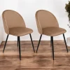 Set di 2 sedie Achito, 51x54h82 cm,<Dmora Store