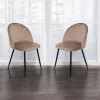 Set di 2 sedie Achito, 51x54h82 cm,<Dmora Fashion