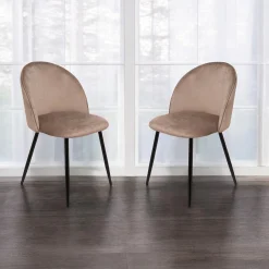 Set di 2 sedie Achito, 51x54h82 cm,<Dmora Fashion