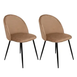 Set di 2 sedie Achito, 51x54h82 cm,<Dmora Store