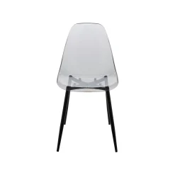 Set di 4 sedie Amstrong, 53x46h81 cm, Fumé<Dmora Clearance