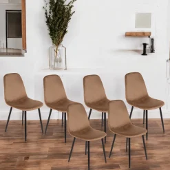 Set di 6 sedie Arter, 45x56h87 cm,<Dmora Online