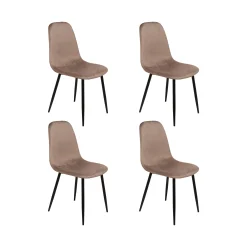 Set di 4 sedie Arter, 45x56h87 cm,<Dmora Online