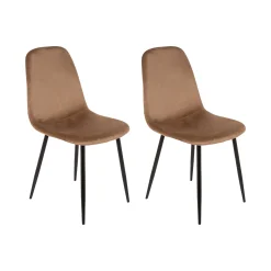 Set di 2 sedie Arter, 45x56h87 cm,<Dmora Shop