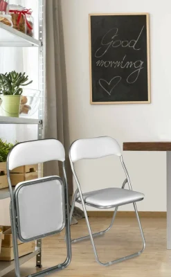 Set di 2 sedie pieghevoli Antenore, 43x47h80 cm,<Dmora Flash Sale