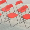 Set di 6 sedie pieghevoli Dgraf, 43x48h80 cm,<Dmora Shop