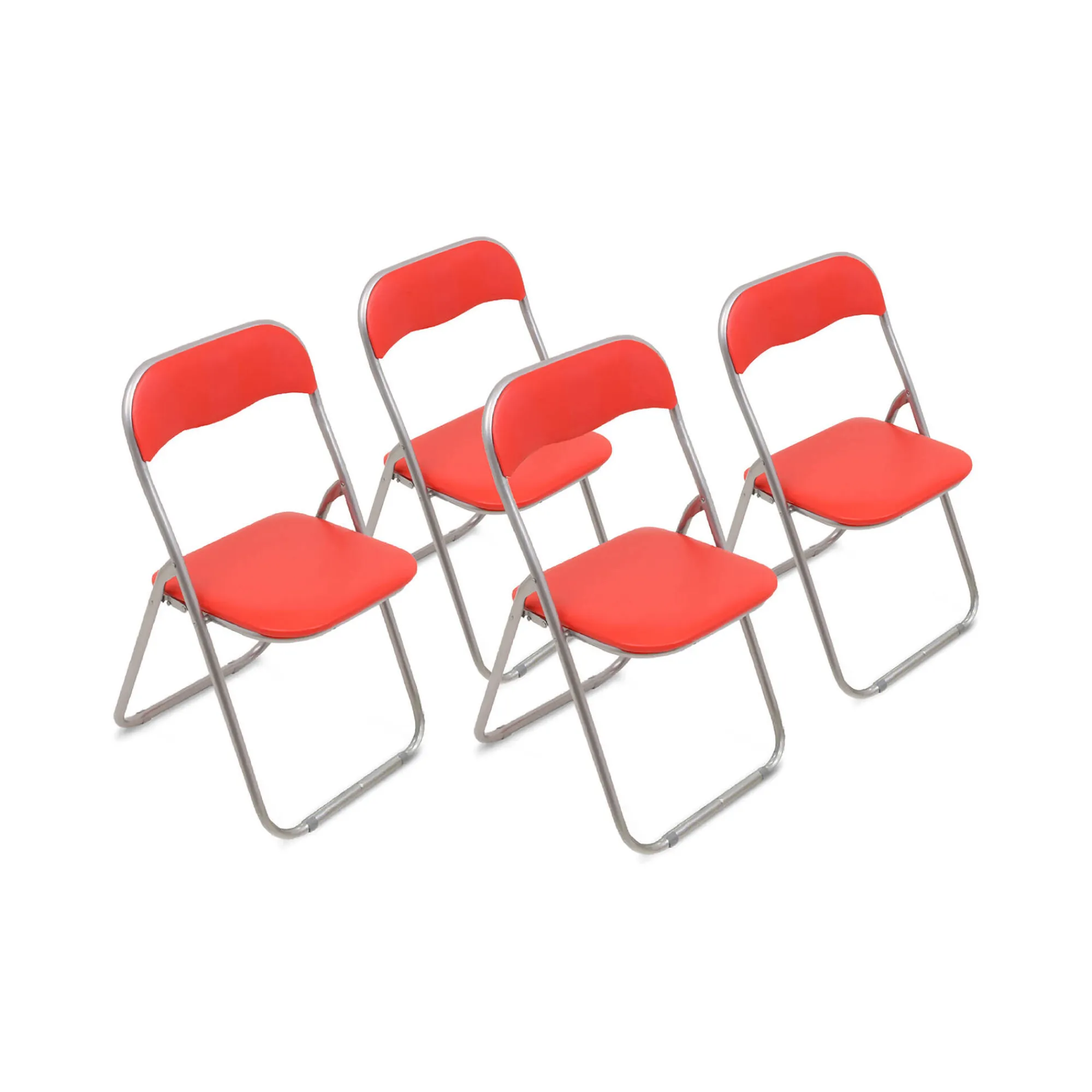 Set di 4 sedie pieghevoli Dgraf, 43x48h80 cm,<Dmora Hot