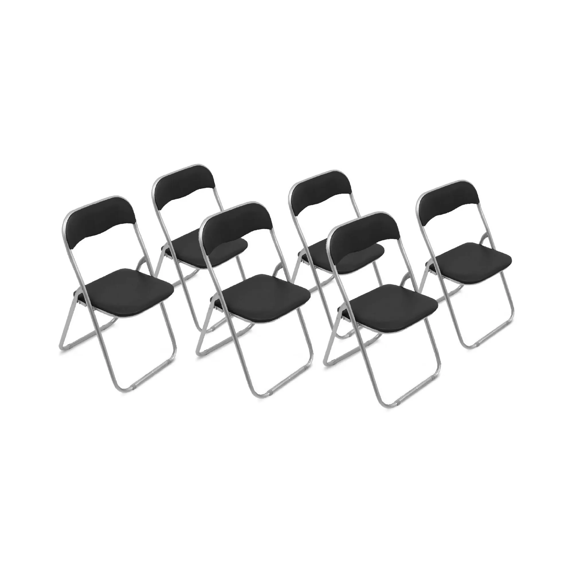 Set di 6 sedie pieghevoli Dgraf, 43x47h80 cm,<Dmora Cheap