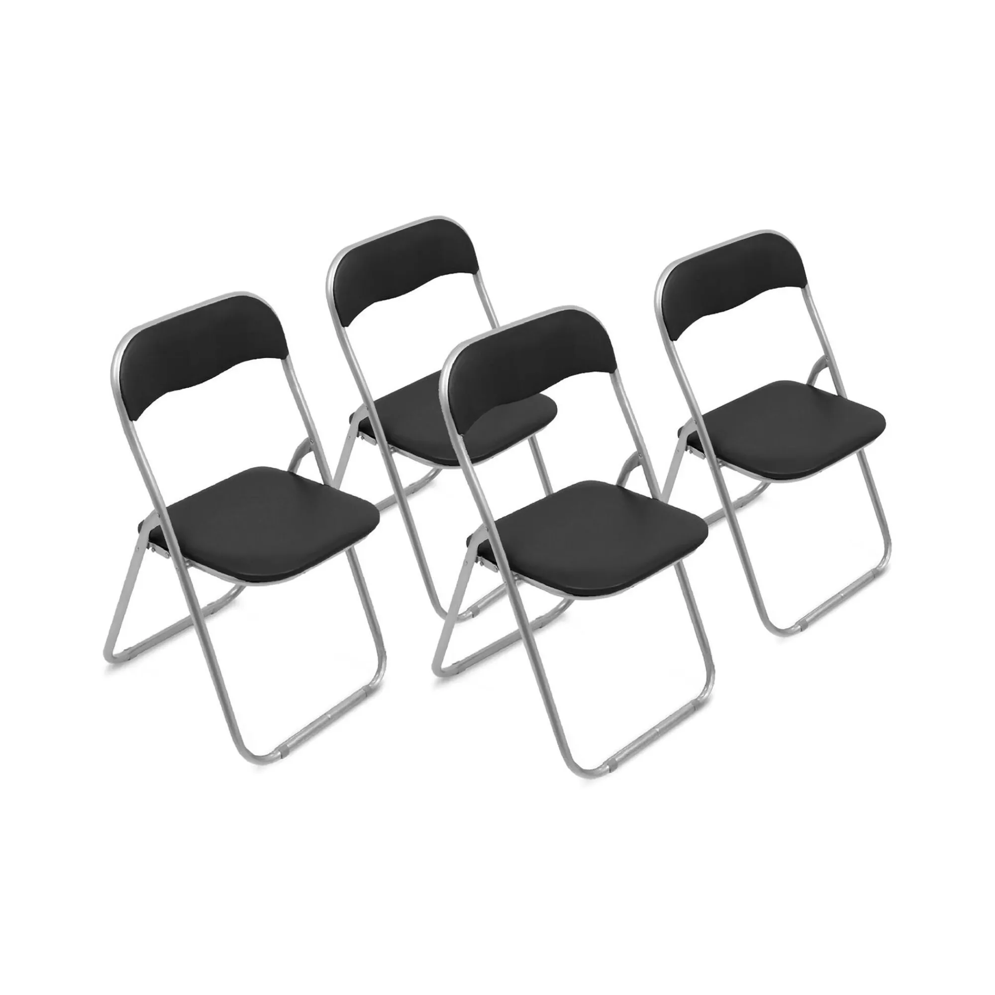 Set di 4 sedie pieghevoli Dgraf, 43x47h80 cm,<Dmora Clearance
