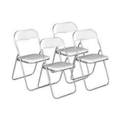 Set di 4 sedie pieghevoli Dgraf, 43x47h80 cm,<Dmora Cheap