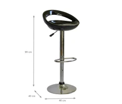 Set di 2 sgabelli ABS moderno<Dmora Hot