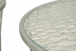 Set di 4 tavolini da salotto Cabiaglio, 70x70 h55 cm,<Dmora Clearance