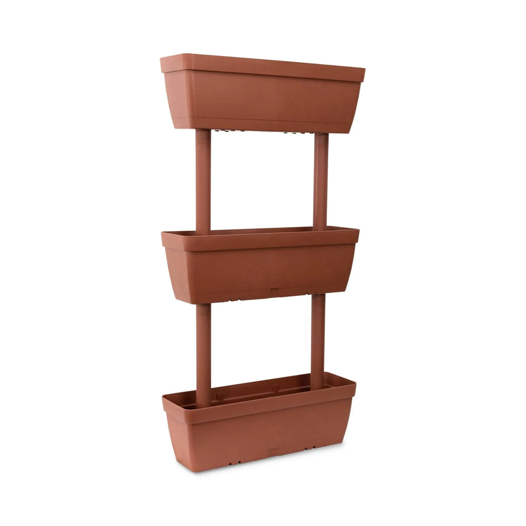 Set di 3 vasi Aldunga, 49x22h16 cm,<Dmora Best