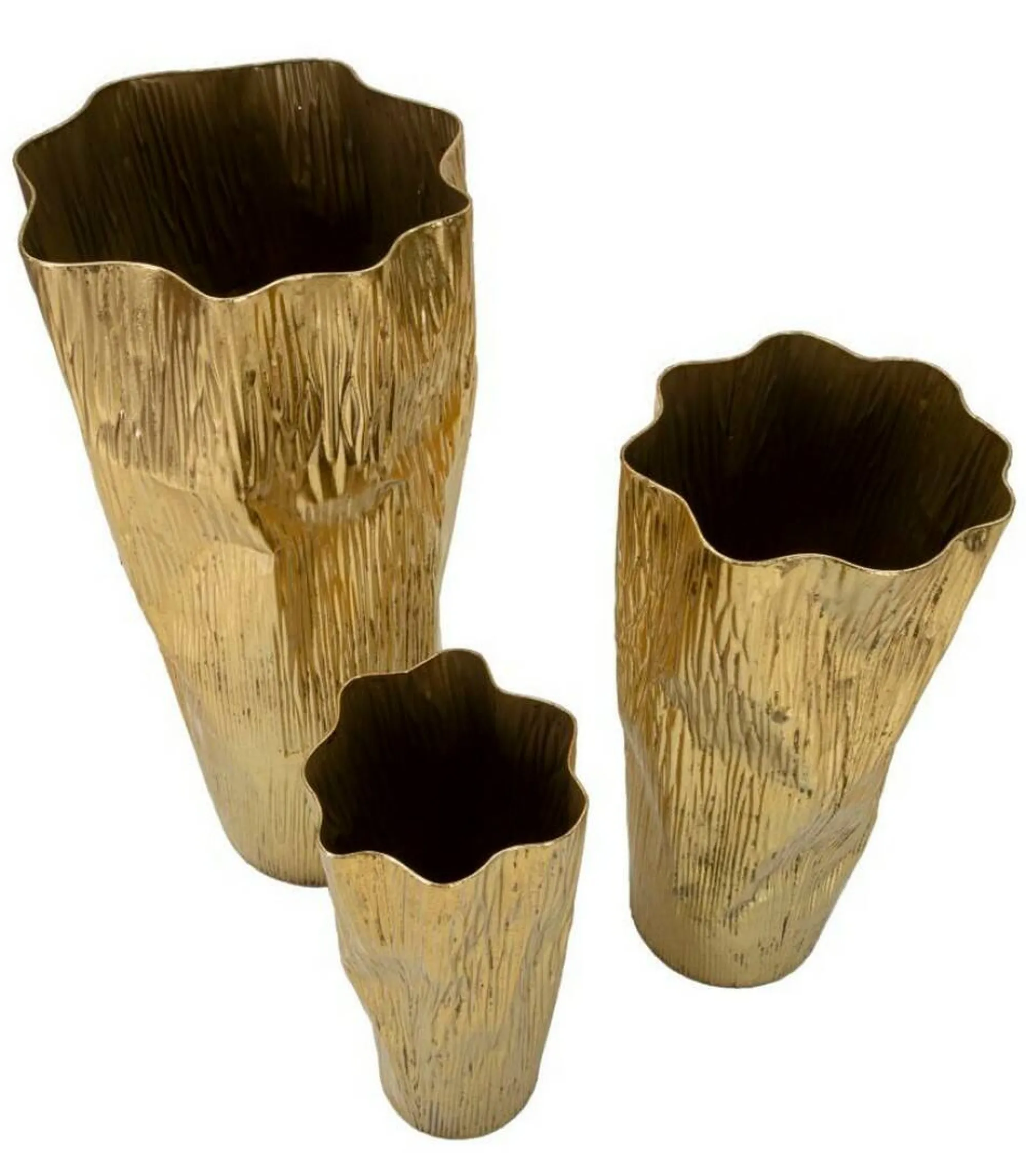 Set di 3 vasi Frentano, 41x39 h83 cm,<Dmora Fashion
